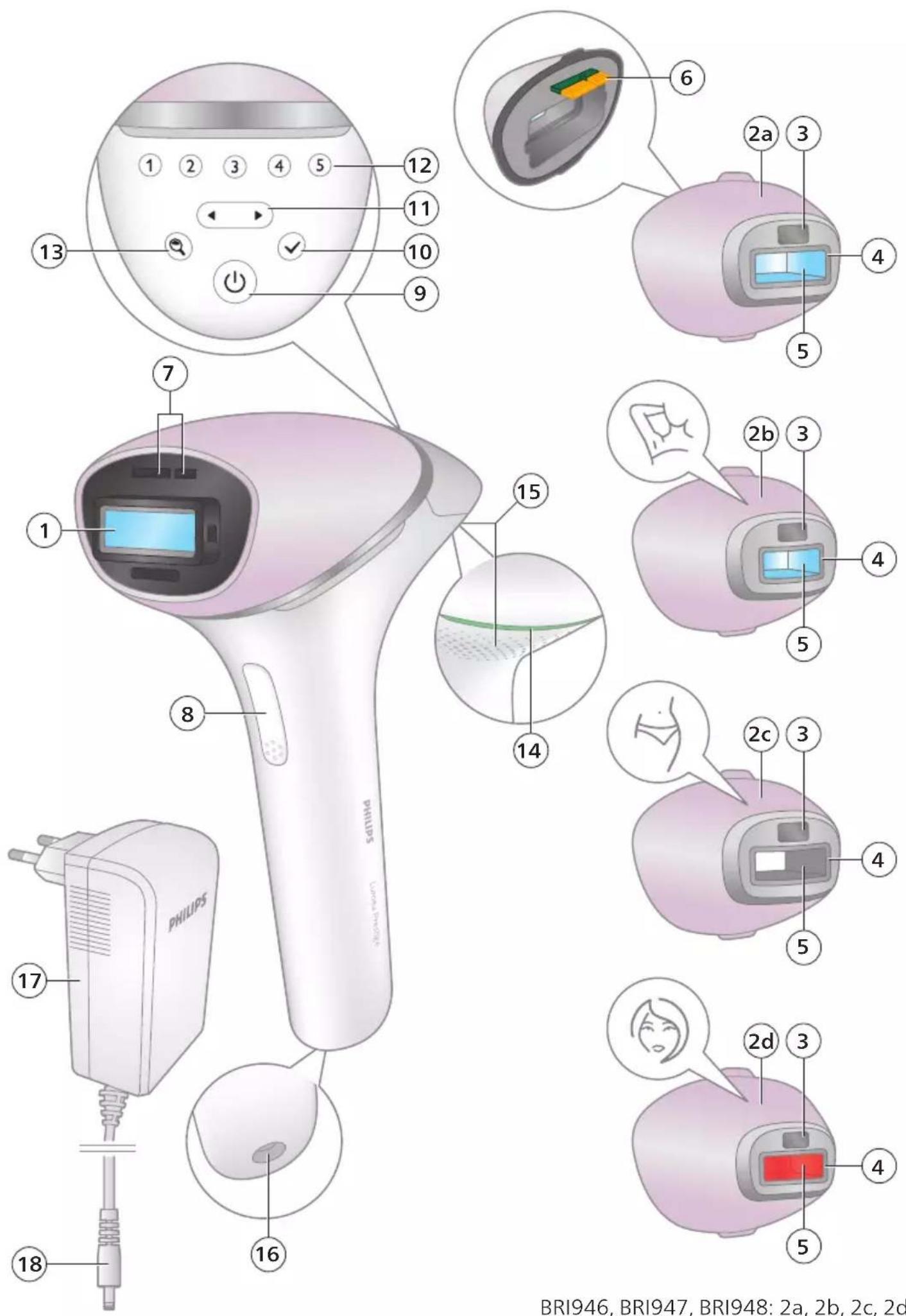 PHILIPS Lumea Prestige BRI948 - 2