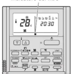 PANASONIC S90MF3E5B - Manutenzione del filtro dell'aria - 1