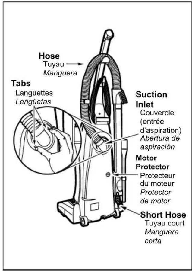 PANASONIC Quickdraw MCV5737 - Removing Clogs - 1