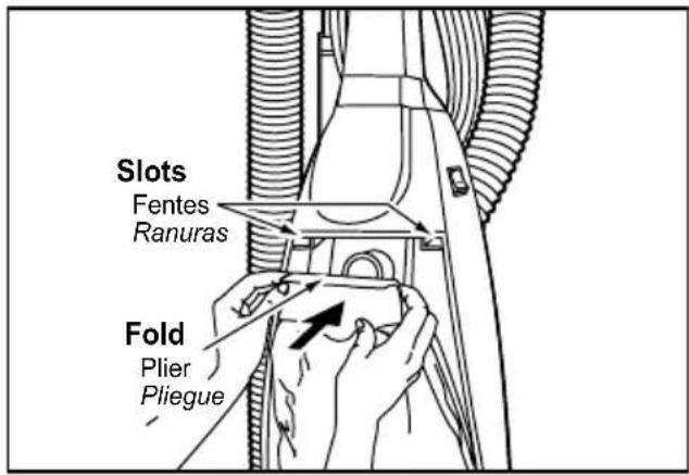 PANASONIC Quickdraw MCV5737 - Changing Dust Bag - 1