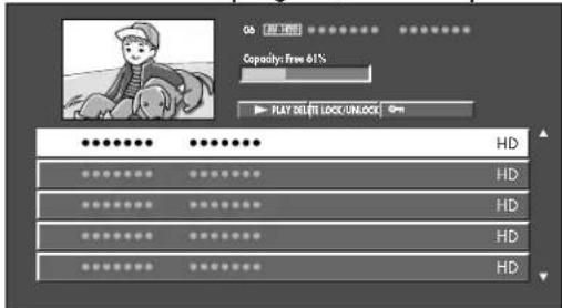 HP Pavilion LC2600N - Playing back using Rec List (i.LINK) - 1