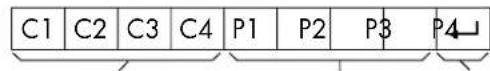 HP Pavilion LC2600N - Command format - 1