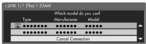 HP Pavilion LC2600N - Selecting an i.LINK device - 2