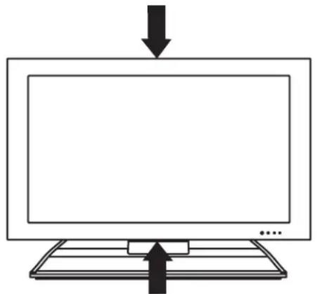 HP Pavilion LC2600N - Para levantar el televisor - 1