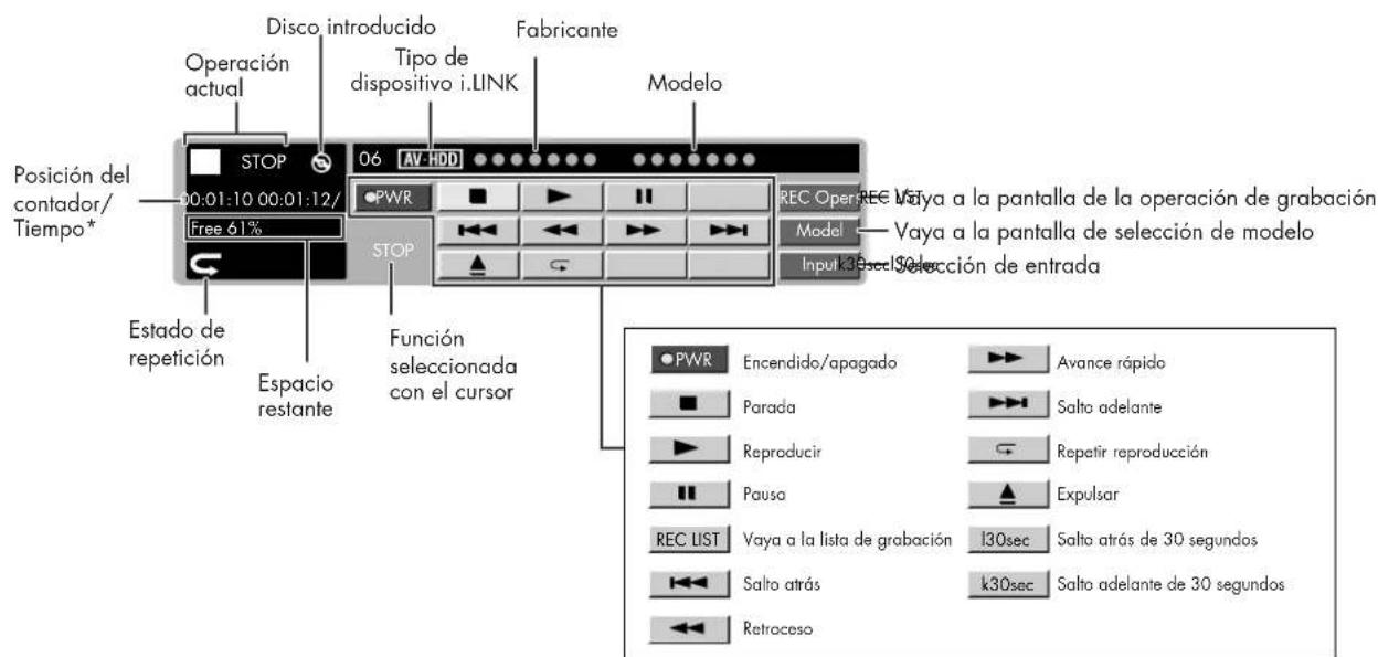 HP Pavilion LC2600N - Panel de control i.LINK (grabadora AV HDD o grabadora de disco Blu-ray) - 1