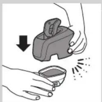 PHILIPS Senso Touch 3D RQ1265 - Rengøring af Jet Clean-systemet - 5