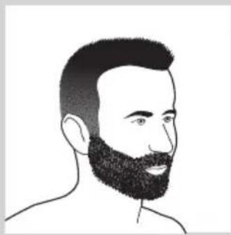 PHILIPS Senso Touch 3D RQ1265 - Estilos de barba - 2