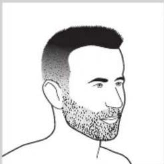 PHILIPS Senso Touch 3D RQ1265 - Using the Beard Styler attachment with comb - 8