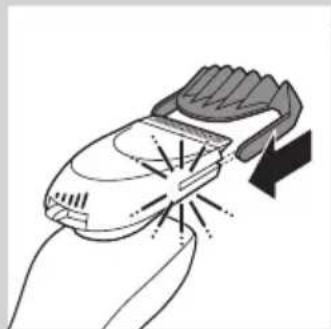 PHILIPS Senso Touch 3D RQ1265 - Het Beard Styler-hulpstuk met de kam gebruiken - 1