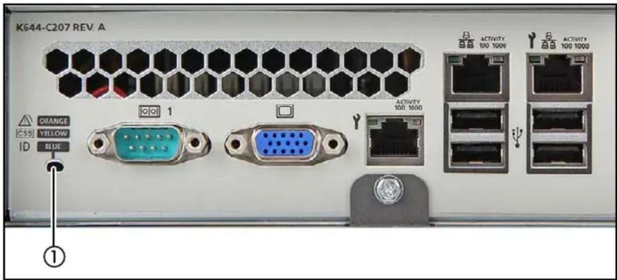 FUJITSU Primergy TX2540 M1 - La face arrière du serveur - 1