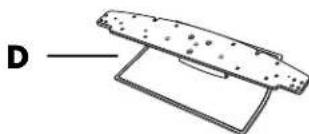 HP Pavilion PE4200N - Accessories for pedestal assembly - 4