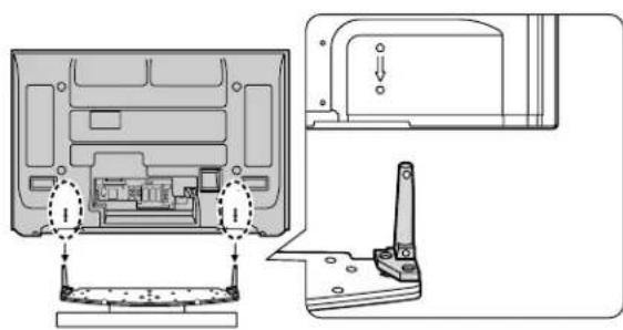 HP Pavilion PE4200N - Attaching the Pedestal - 3