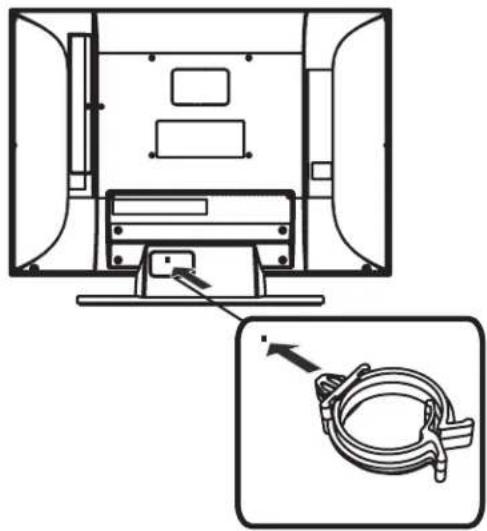 HP MediaSmart SL4278N - Conexión de la alimentación del televisor - 2
