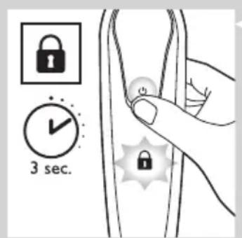 PHILIPS Senso Touch 3D RQ1252 - Rejselåsen (kun RQ128x, RQ127x, RQ126x, RQ125x) - 1