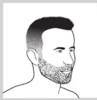 PHILIPS Senso Touch 3D RQ1252 - Estilos de barba - 1
