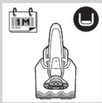 PHILIPS Senso Touch 3D RQ1252 - Utilizzo del sistema Jet Clean - 6