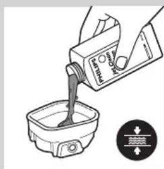 PHILIPS Senso Touch 3D RQ1252 - Jet Clean -järestelmän käytäminen - 9