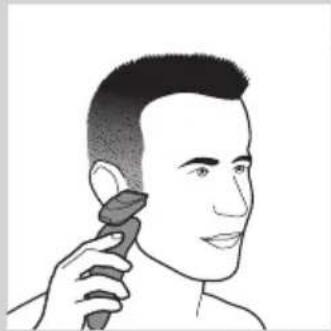 PHILIPS Senso Touch 3D RQ1252 - Het Beard Styler-hulpstuk zonder de kam gebruiken - 3
