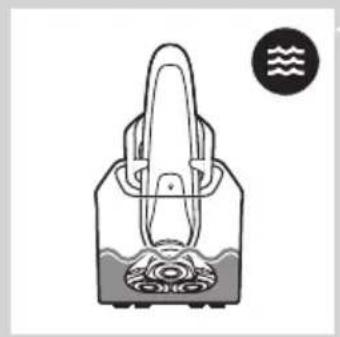 PHILIPS Senso Touch 3D RQ1252 - Jet Clean -järestelmän käytäminen - 3