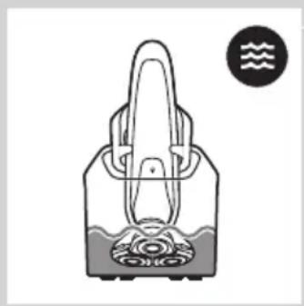 PHILIPS Senso Touch 3D RQ1252 - Utilizzo del sistema Jet Clean - 4