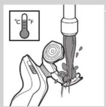 PHILIPS Senso Touch 3D RQ1252 - De scheerunit schoonmaken - 3