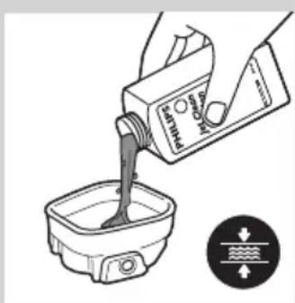 PHILIPS Senso Touch 3D RQ1252 - Das Jet Clean System für den GebrauchVBorbereiten - 2