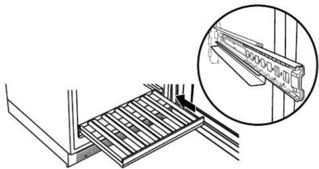 JENN-AIR JUB24FLECX - Retrait et réinstallation des casiers - 2