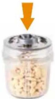 MAGIMIX Power Blender 11629B - Het onderstel monteren - 2
