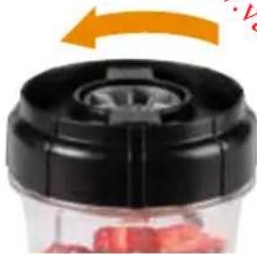 MAGIMIX Power Blender 11629B - Het onderstel monteren - 4