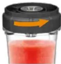 MAGIMIX Power Blender 11629B - Drink het drankje meteen op of neem dit mee. - 2