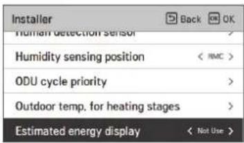 LG PREMTBB10 - Affichage de l'énergie estimée (climatiseur) - 1
