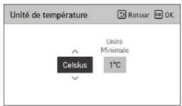 LG PREMTBB10 - Réglage de l'unité de température - 2