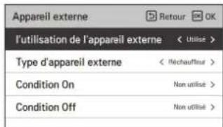 LG PREMTBB10 - Réglage du dispositif externe - 2