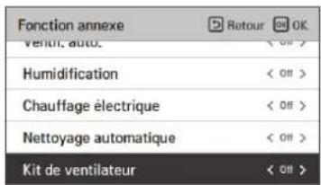 LG PREMTBB10 - Réglage du kit de ventilation - 1