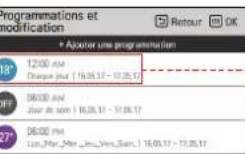 LG PREMTBB10 - Afficher et modifier une programmation - 3
