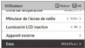 LG PREMTBB10 - Réglage de la date - 1
