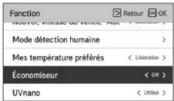 LG PREMTBB10 - Réglage de l'économiseur - 1
