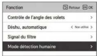 LG PREMTBB10 - Réglage du mode détction de présence humaine - 1