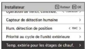 LG PREMTBB10 - Temp. extérie pour les étages de chauf.(climatiseur) - 1