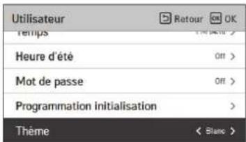 LG PREMTBB10 - Réglage du thème - 1