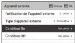 LG PREMTBB10 - Condition activée / condition désactivée - 1