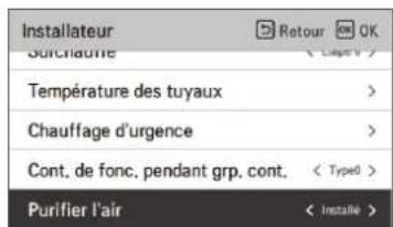 LG PREMTBB10 - Réglage des dispositifs externes de l'unité interieure (climatiseur) - 1