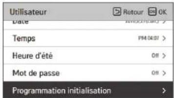LG PREMTBB10 - Initialisation du calendrier - 1