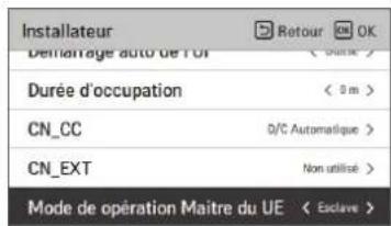 LG PREMTBB10 - Paramètre principal de la fonction de l'unité extérieur (climatiseur / ventilateur DX) - 1