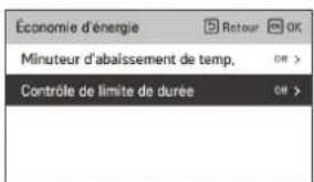 LG PREMTBB10 - Economie d'énergie - contrôle de limite de temps - 4