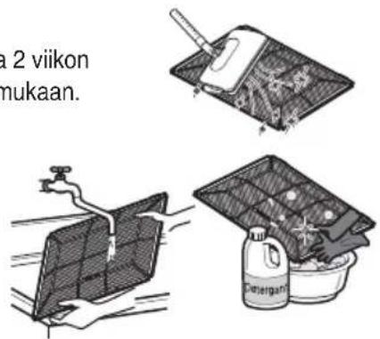 a 2 viikon mukaan.