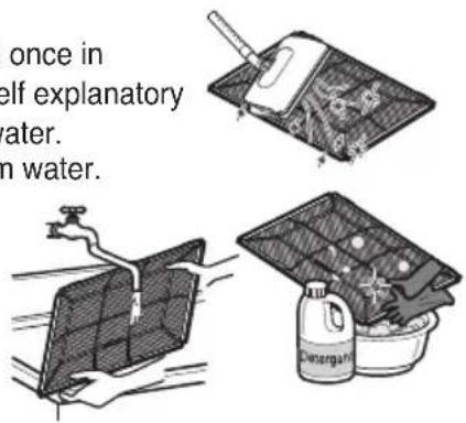 once in self explanatory water. in water.
