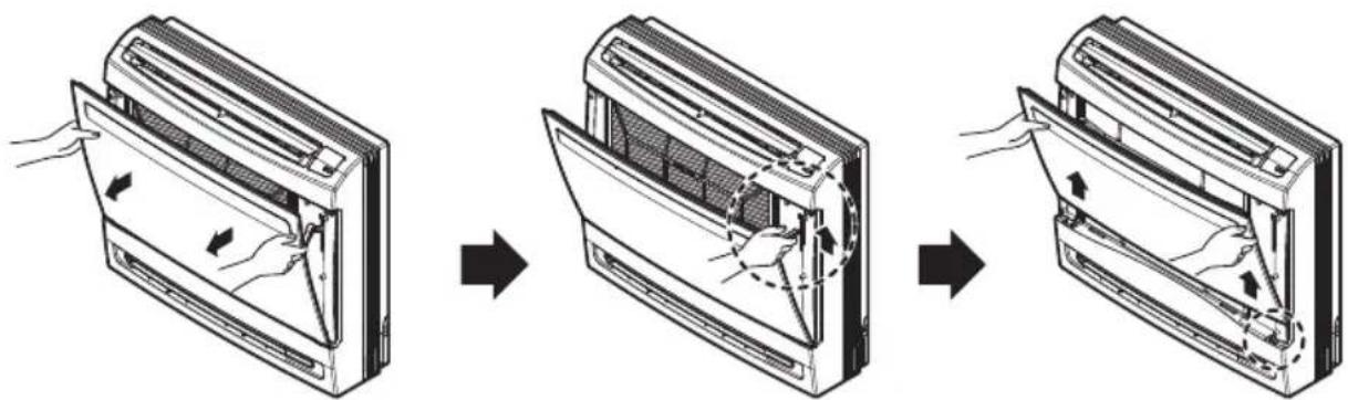 LG ARNU15GQAA2 - Rimozione della griglia - 1