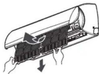 LG ARNU15GM1A4 - Nettoyer le filtré à air - 4