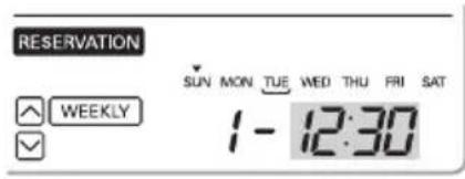 LG ARNH04GK3A2 - Programmation : Programmation hebdomadaire - 2
